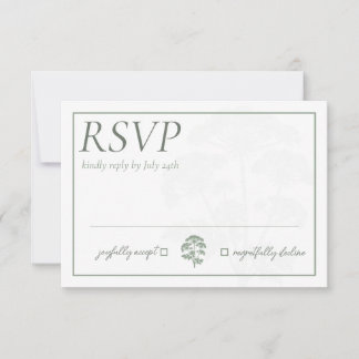 FONDNESS | Antwortkarte RSVP Karte