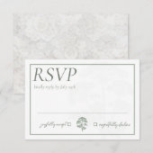 FONDNESS | Response Card RSVP Karte (Vorne/Hinten)