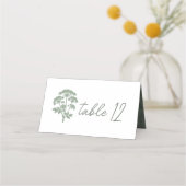 FONDNESS | Wedding Table Place Card Platzkarte (Vorderseite)