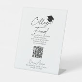 Fonds zur Uni von Skriptabstufungen Sockelschild (Vorderseite)