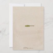 Fondue-Party Einladung (Rückseite)