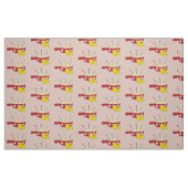 Fondue Pot und Doodle Fabric Stoff (Fat Quarter (45,7 x 55,9 cm))