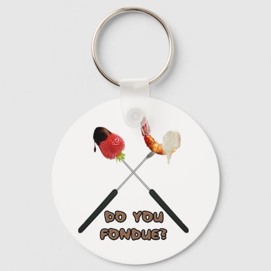 Fondue? Schlüsselanhänger (Vorderseite)