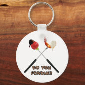 Fondue? Schlüsselanhänger (Vorderseite)