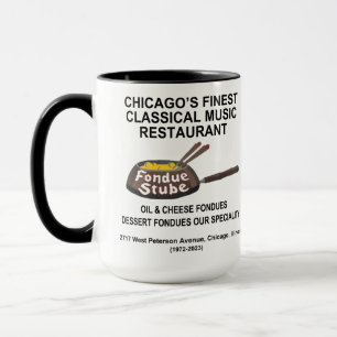 Fondue Stube, 2717 West Peterson Avenue, Chicago Tasse