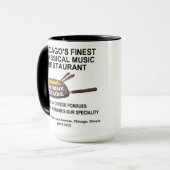 Fondue Stube, 2717 West Peterson Avenue, Chicago Tasse (Vorderseite Links)