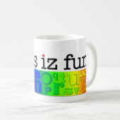 foniks iz Spaß Kaffeetasse (VorderseiteRechts)