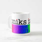 foniks iz Spaß Kaffeetasse (Vorderseite Links)