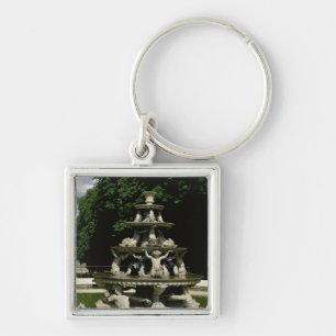 Fontaine de la Pyramide Schlüsselanhänger