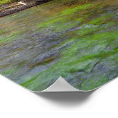 Fontaine de Vaucluse (Frankreich) Poster (Ecke)