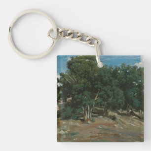 Fontainebleau-Eichen Schlüsselanhänger