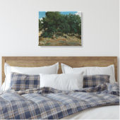 Fontainebleau Oak Trees Leinwanddruck (Insitu (Schlafzimmer))