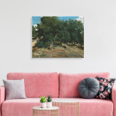 Fontainebleau Oak Trees Leinwanddruck (Insitu (Wohnzimmer))