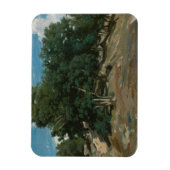 Fontainebleau Oak Trees Magnet (Vertikal)