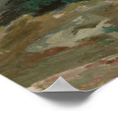 Fontainebleau Oak Trees Poster (Ecke)