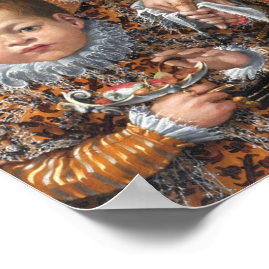 Fontana - Bianca Maselli und ihre sechs Kinder Poster (Ecke)