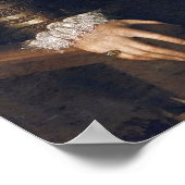 Fontana - Costanza Sforza von Santa Fiora Poster (Ecke)