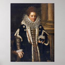 Fontana - Costanza Sforza von Santa Fiora Poster