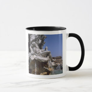 Fontana dei Quattro Fiumi, Piazza Navona, Rom, Tasse