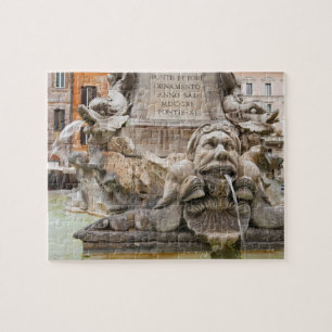 Fontana Del Pantheon (1575) entwarf durch Giacomo Puzzle