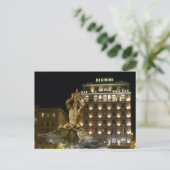 Fontana del Tritone, Rom, Italien - Postkarte (Stehend Vorderseite)