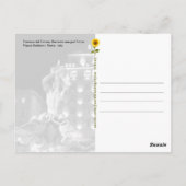 Fontana del Tritone, Rom, Italien - Postkarte (Rückseite)