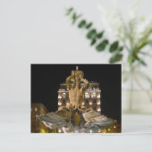 Fontana del Tritone, Rome, Italy  -  Postkarte (Stehend Vorderseite)