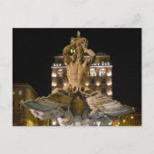 Fontana del Tritone, Rome, Italy  -  Postkarte (Vorderseite)