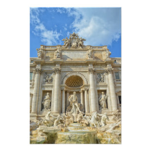 Fontana di Trevi Fotodruck