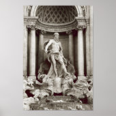 Fontana di Trevi in Rom Italien Fotografie Poster (Vorne)