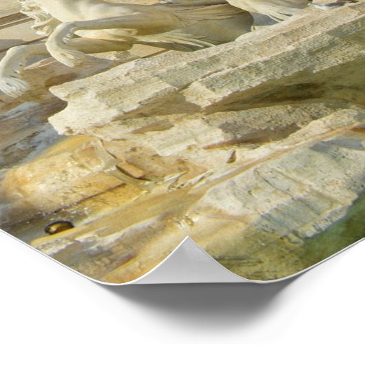 Fontana di Trevi Poster (Ecke)