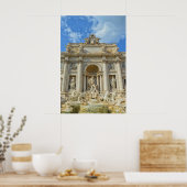 Fontana di Trevi Poster (Küche)