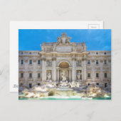 Fontana di Trevi Postkarte (Vorne/Hinten)