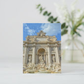 Fontana di Trevi Postkarte (Stehend Vorderseite)