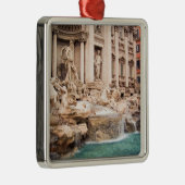 Fontana di Trevi, Rom Silbernes Ornament (Rechts)