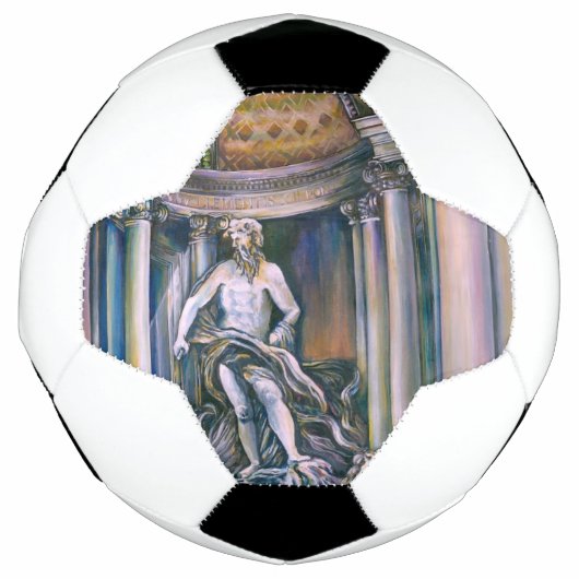 Fontana Di Trevi, Roma Fußball (Vorderseite)