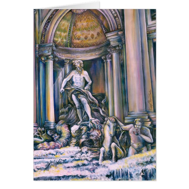 Fontana Di Trevi, Roma, Italien (Vorne)