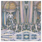 Fontana Di Trevi, Roma Stoff (Nahaufnahme)