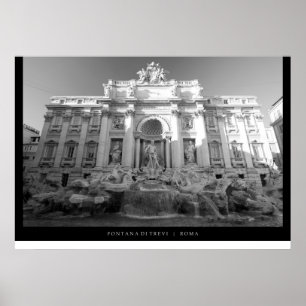 Fontana di Trevi - The Restaurant Poster