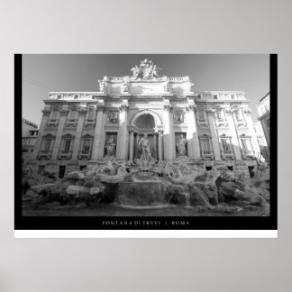 Fontana di Trevi - The Restaurant Poster