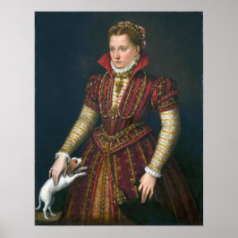 Fontana - Portrait von Noblewoman Poster
