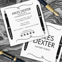 Fontäne Pen Signature Logo Notary Public Legal