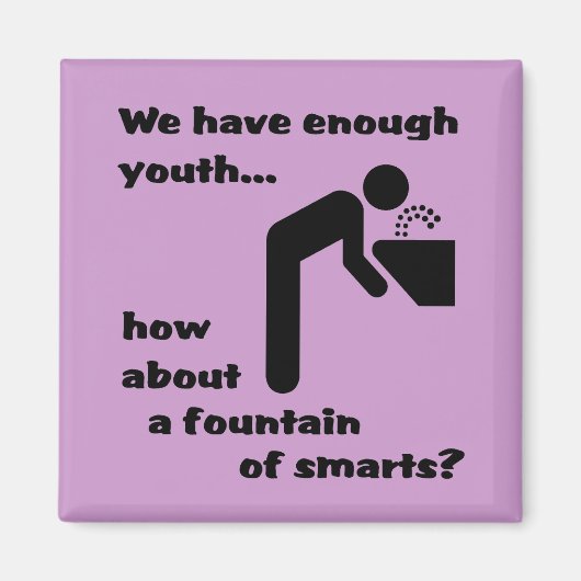 Fontäne Smarts Funny Magnet Spaß (Vorne)