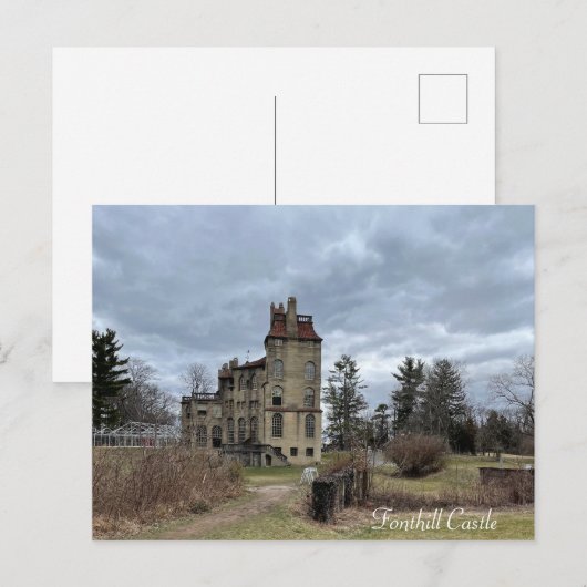 Fonthill Castle Postcard Postkarte (Vorne/Hinten)