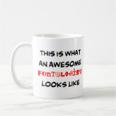 Fontologe, phantastisch kaffeetasse (Links)