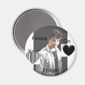 FONZIE2, heart, gg, Fonzie, On , Your, Kühlschrank Magnet (Vorderseite/Rückseite)