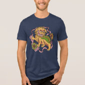 Foo Dog Tri-Blend Shirt (Vorderseite)