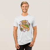 Foo Dog Tri-Blend Shirt (Vorderseite voll)