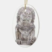 Foo Hund Keramikornament (Links)