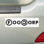FooCorp Autoaufkleber (Auf Auto)